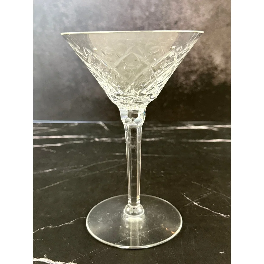 Vintage Gothic by Seneca 6 3/8in Tall Champagne Sherbet Glass